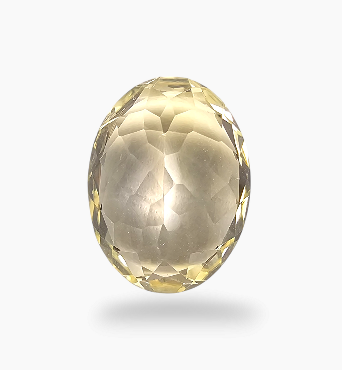 Natural Citrine Stone 8.40 Carats Oval Shape Size 16x12mm