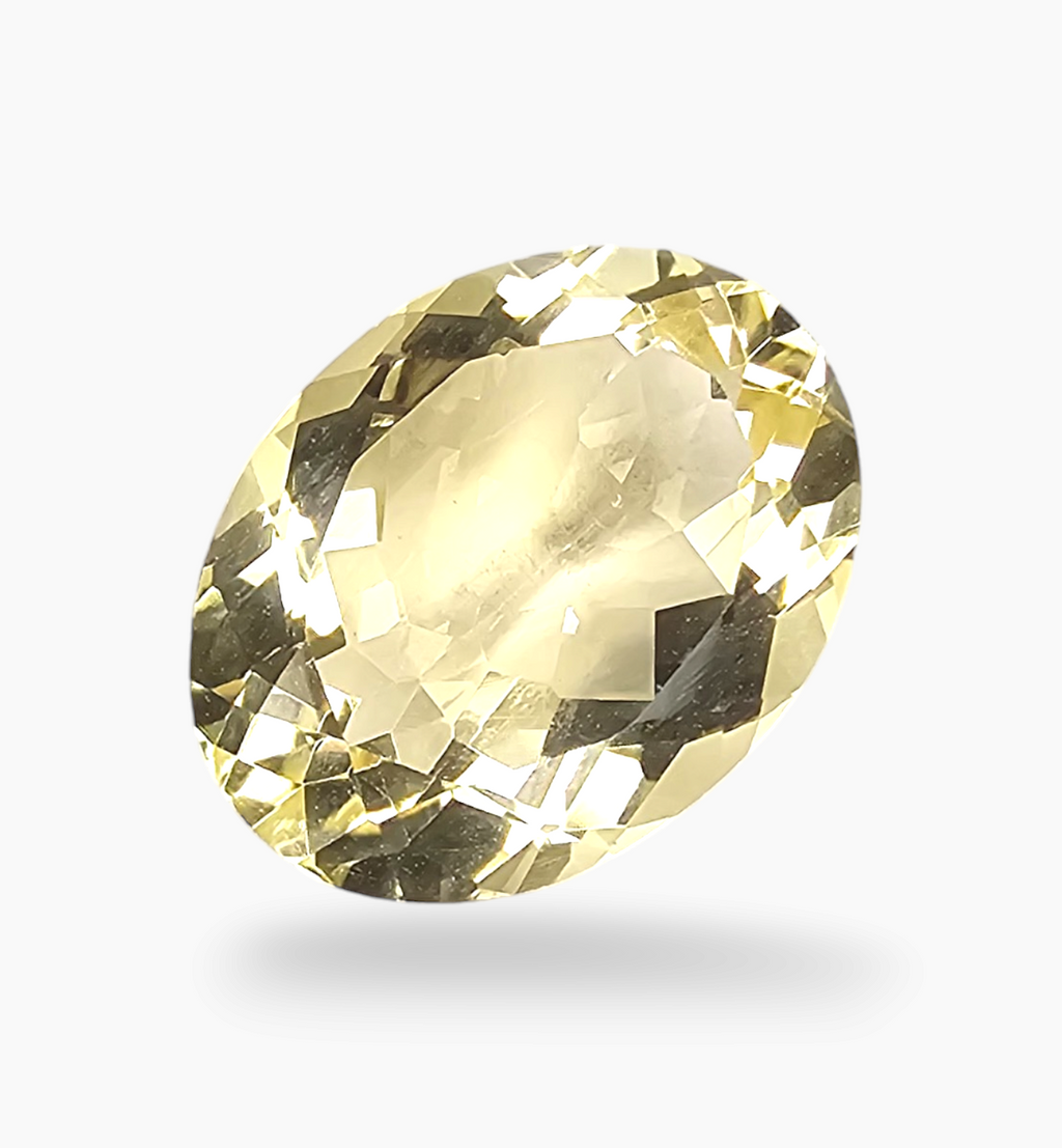 Natural Citrine Stone 8.40 Carats Oval Shape Size 16x12mm