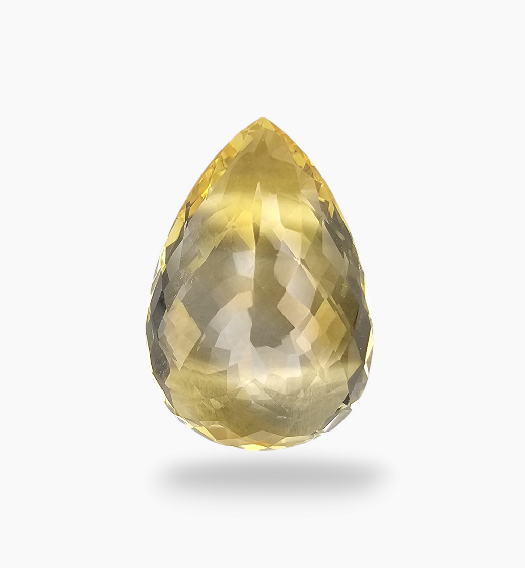 Natural Citrine Stone 16.10  Carats Pear Shape Size 20.2X15mm
