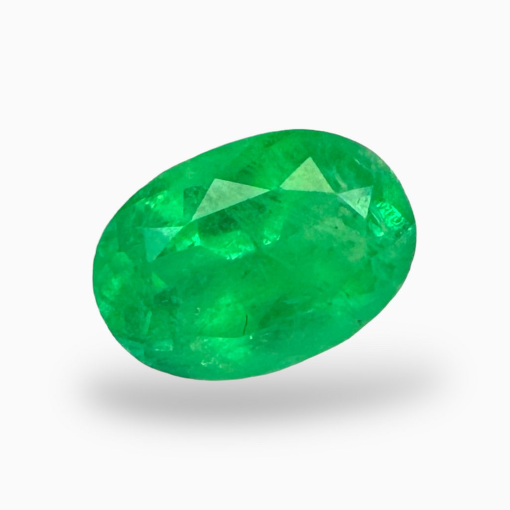 Colombian Emerald Stone Oval Cut 1.87 Carats