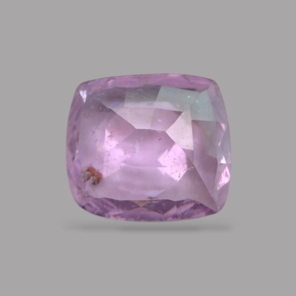 Cushion Cut Shape in Pink Sapphire Gemstone 0.48 Carats & 5.3 x 4.8 mm Size