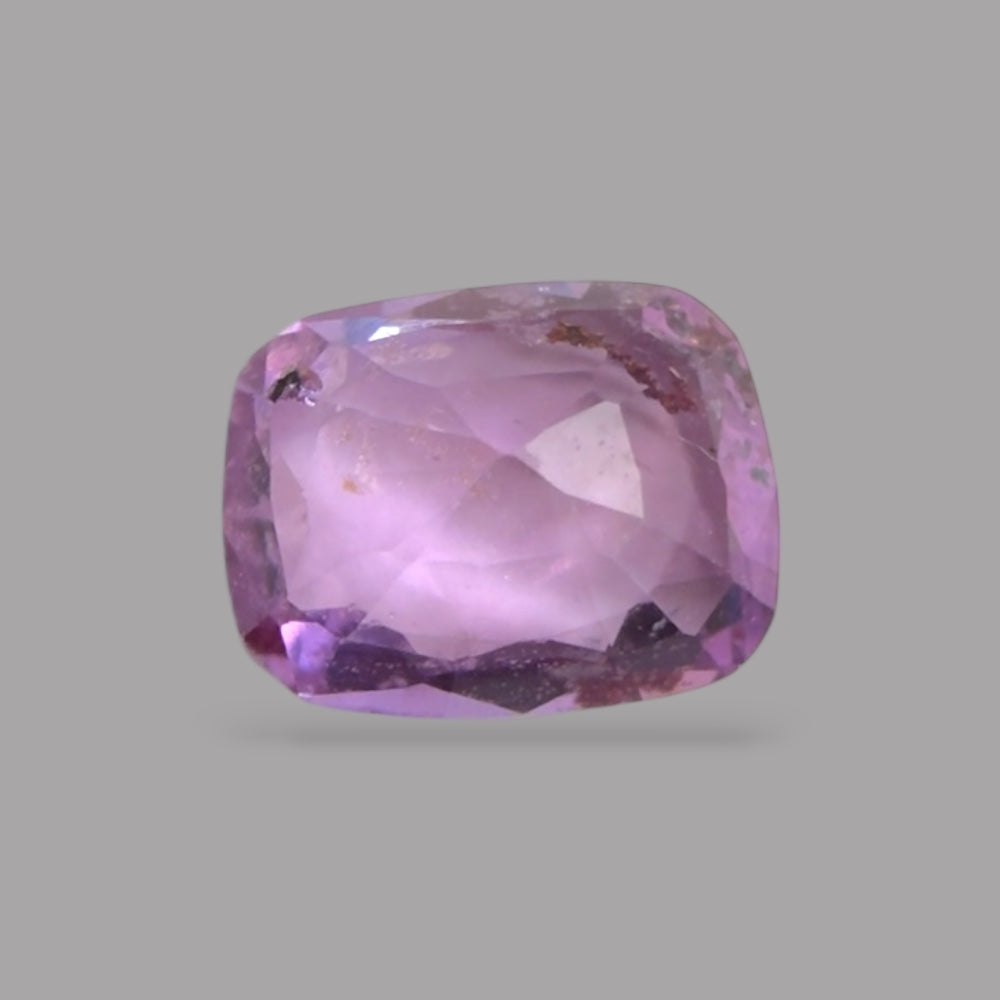 Cushion Cut Shape in Pink Sapphire Gemstone 0.50 Carats & 5.6 x 4.3 mm Size