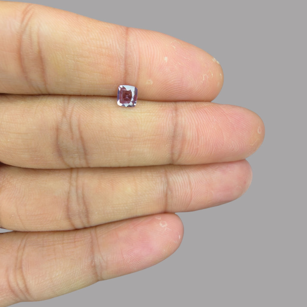 Cushion Cut Shape in Pink Sapphire Gemstone 0.54 Carats & 5 x 4.8 mm Size
