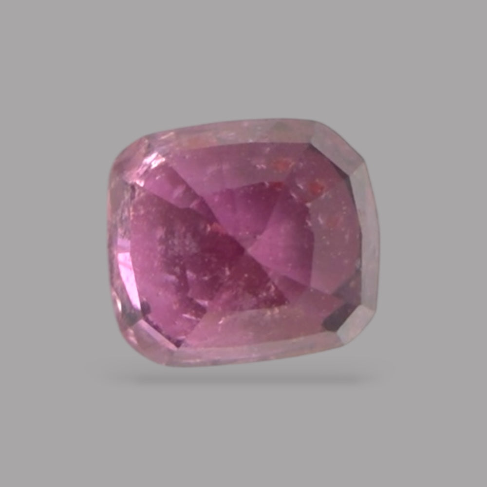 Cushion Cut Shape in Pink Sapphire Gemstone 0.59 Carats & 4.6 x 4 mm Size