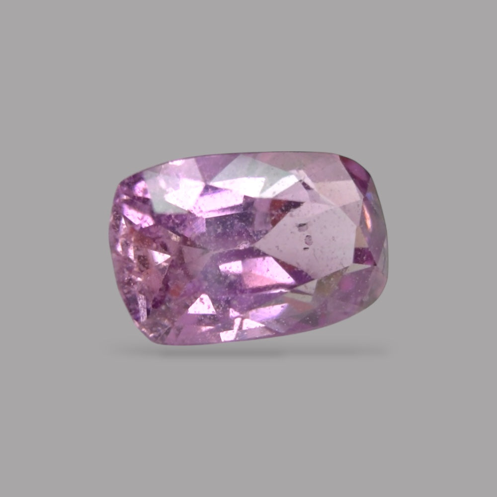 Cushion Cut Shape in Pink Sapphire Gemstone 0.61 Carats & 5.7 x 3.5 mm Size