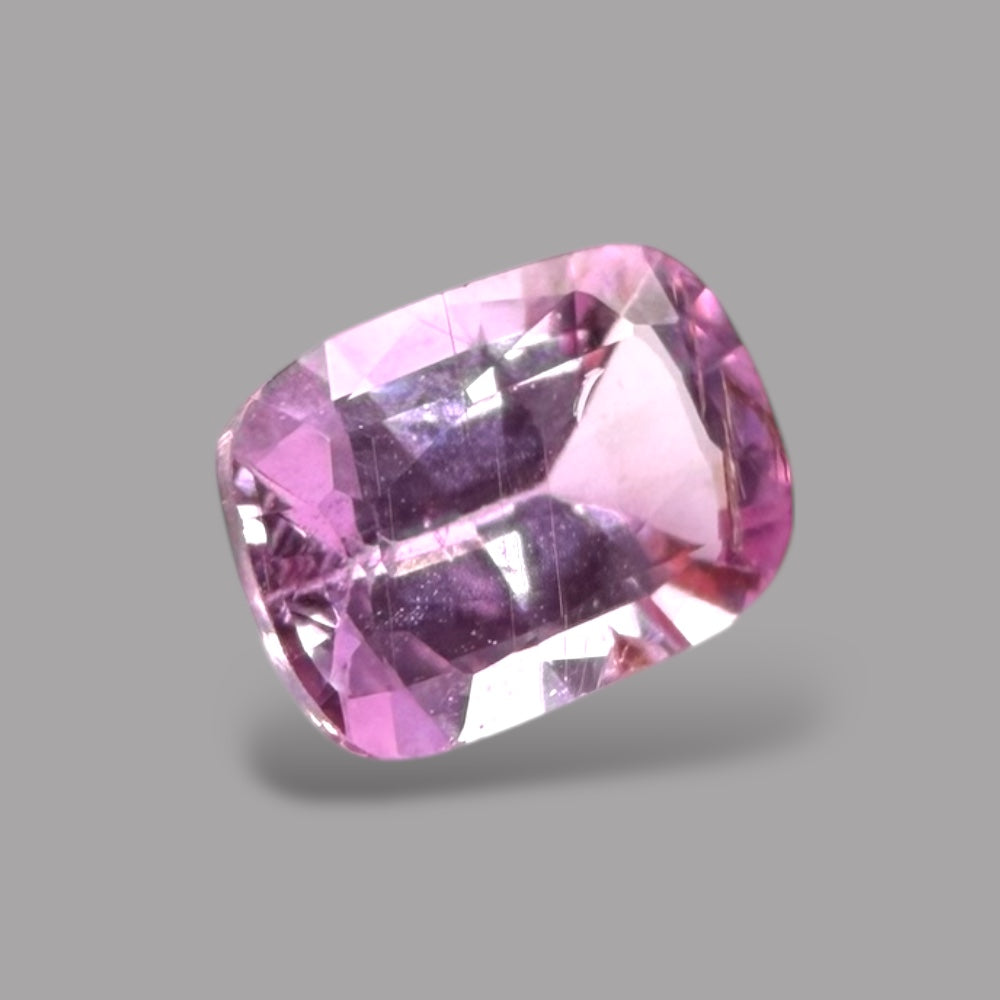 Cushion Cut Shape in Pink Sapphire Gemstone 0.63 Carats & 5.8 x 4 mm Size
