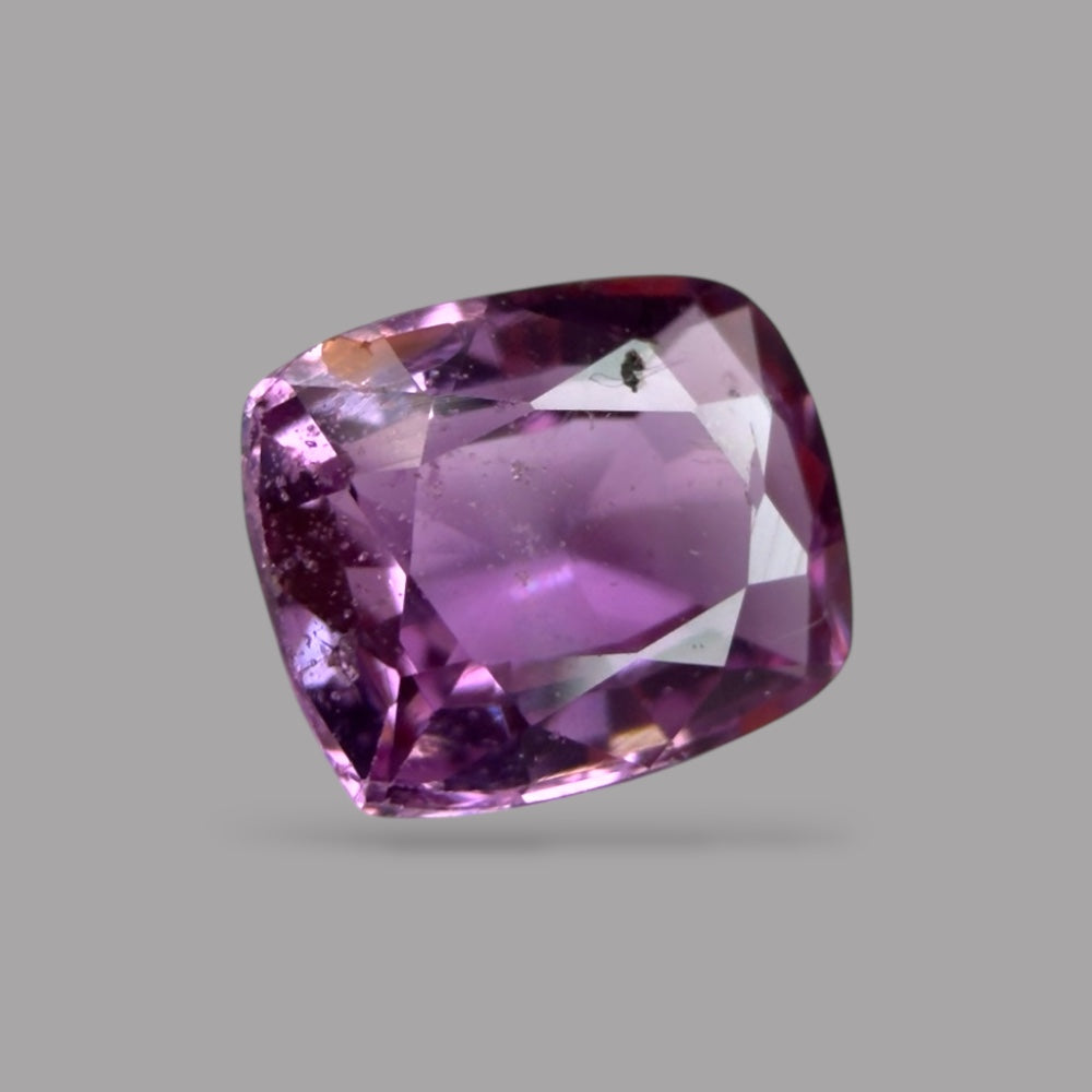 Cushion Cut Shape in Pink Sapphire Gemstone 0.65 Carats & 5.4 x 4.5 mm Size