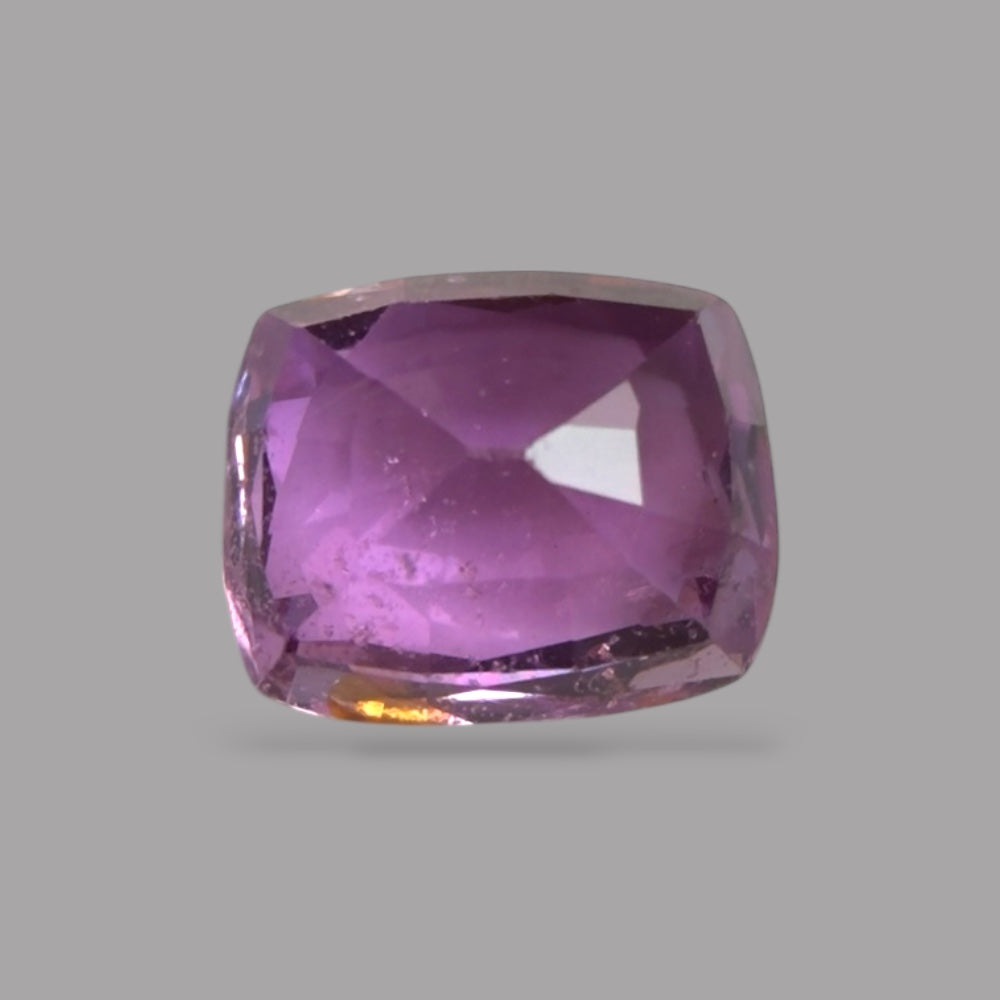 Cushion Cut Shape in Pink Sapphire Gemstone 0.65 Carats & 5.4 x 4.5 mm Size