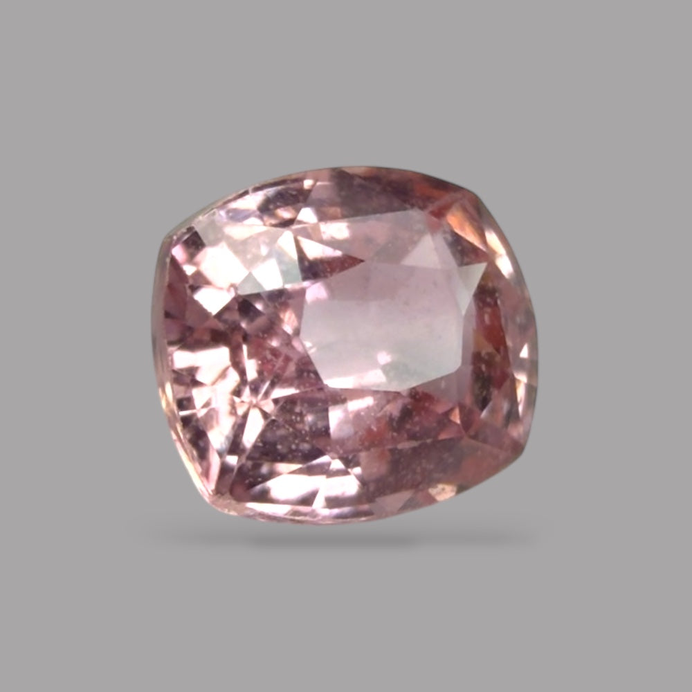 Cushion Cut Shape in Pink Sapphire Gemstone 0.71 Carats & 5.5 x 4.8 mm Size