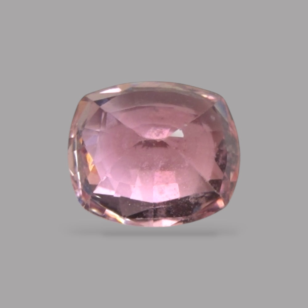 Cushion Cut Shape in Pink Sapphire Gemstone 0.71 Carats & 5.5 x 4.8 mm Size