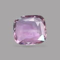 Cushion Cut Shape in Pink Sapphire Gemstone 0.71 Carats & 5.9 x 5.3 mm Size