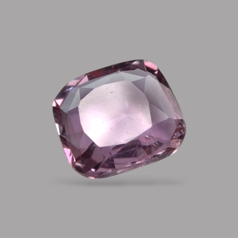 Cushion Cut Shape in Pink Sapphire Gemstone 0.71 Carats & 5.9 x 5.3 mm Size