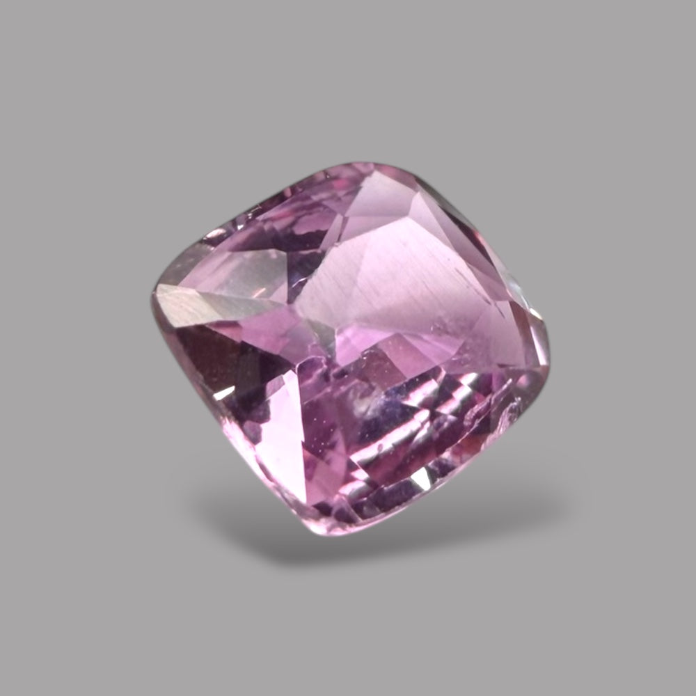 Cushion Cut Shape in Pink Sapphire Gemstone 0.73 Carats & 5.4 x 4.8 mm Size