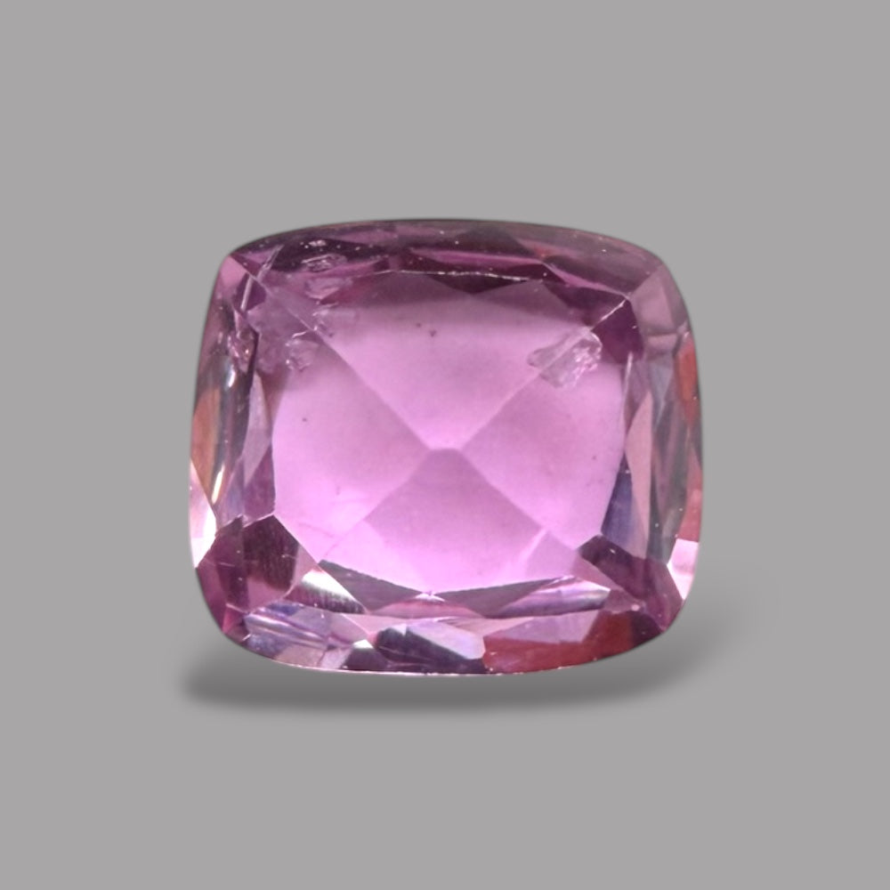 Cushion Cut Shape in Pink Sapphire Gemstone 0.73 Carats & 5.4 x 4.8 mm Size