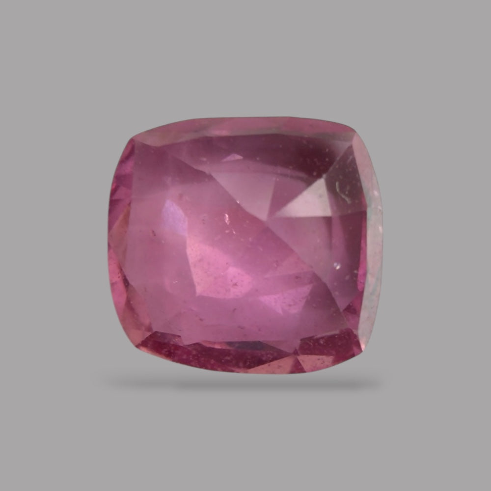 Cushion Cut Shape in Pink Sapphire Gemstone 0.75 Carats & 5.9 x 5.5 mm Size