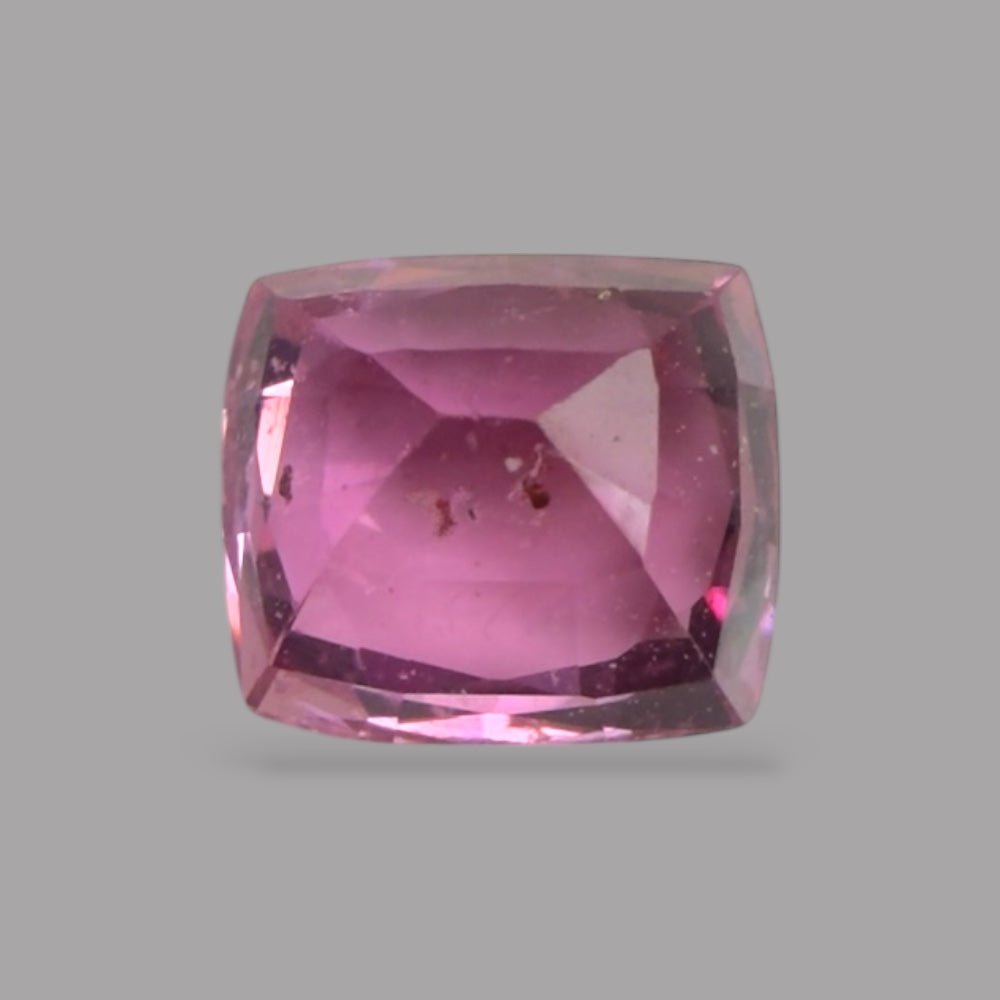 Cushion Cut Shape in Pink Sapphire Gemstone 0.76 Carats & 5.2 x 4.6 mm Size