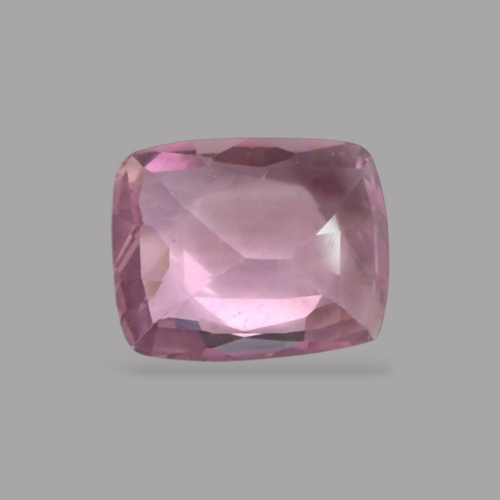 Cushion Cut Shape in Pink Sapphire Gemstone 0.76 Carats & 6.1 x 5 mm Size