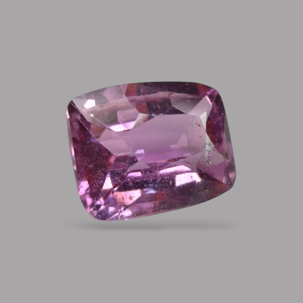 Cushion Cut Shape in Pink Sapphire Gemstone 0.77 Carats & 5.8 x 4.7 mm Size