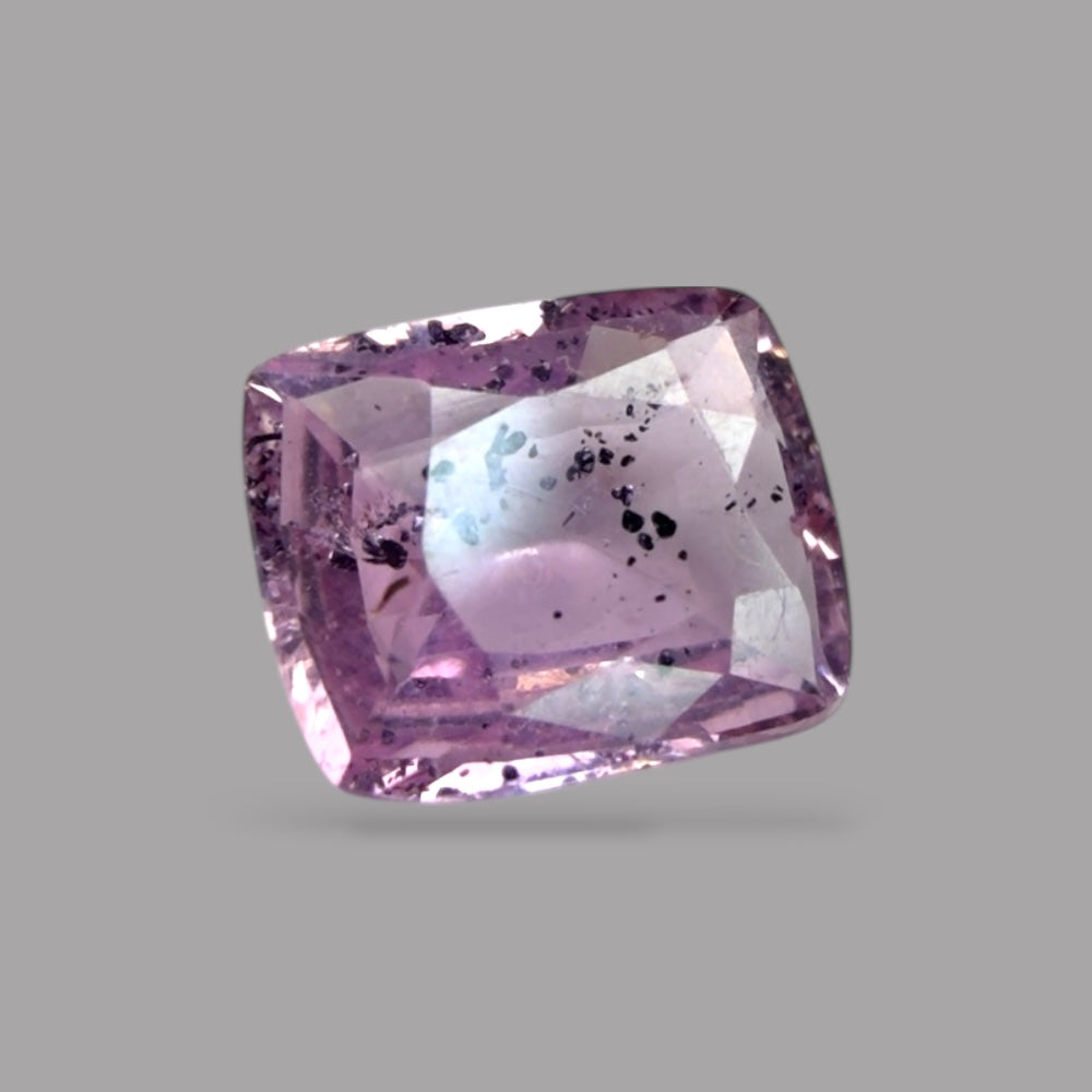 Cushion Cut Shape in Pink Sapphire Gemstone 0.77 Carats & 6.1 x 5 mm Size
