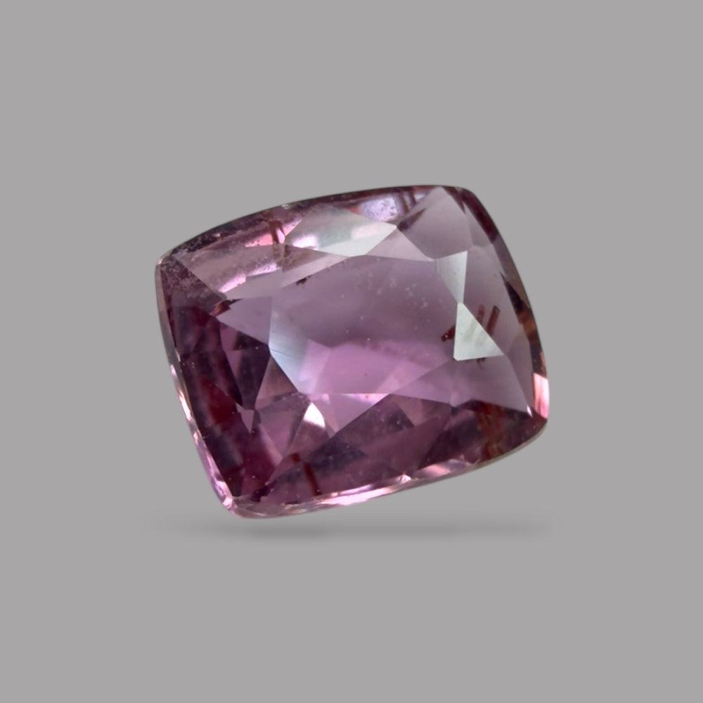 Cushion Cut Shape in Pink Sapphire Gemstone 0.79 Carats & 5.9 x 4.9 mm Size