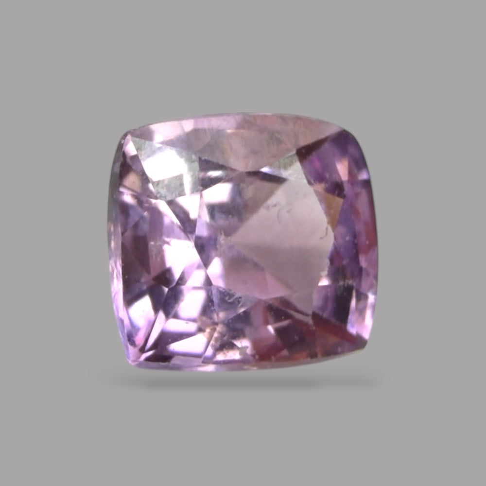 Cushion Cut Shape in Pink Sapphire Gemstone 0.91 Carats & 5.5 x 5.1 mm Size