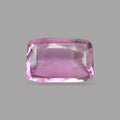 Cushion Cut Shape in Pink Sapphire Gemstone 0.99 Carats & 8 x 5.3 mm Size
