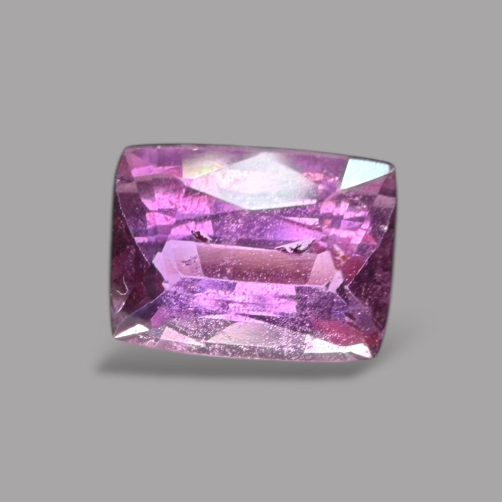 Cushion Cut Shape in Pink Sapphire Gemstone 1.02Carats & 6.3 x 4.7 mm Size