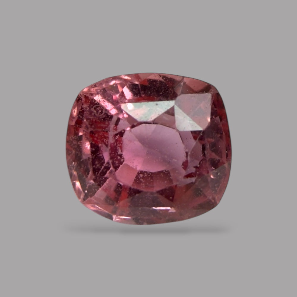 Cushion Cut Shape in Pink Sapphire Gemstone 0.67 Carats & 5.1 x 4.7 mm Size