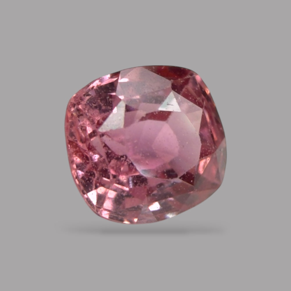 Cushion Cut Shape in Pink Sapphire Gemstone 0.67 Carats & 5.1 x 4.7 mm Size