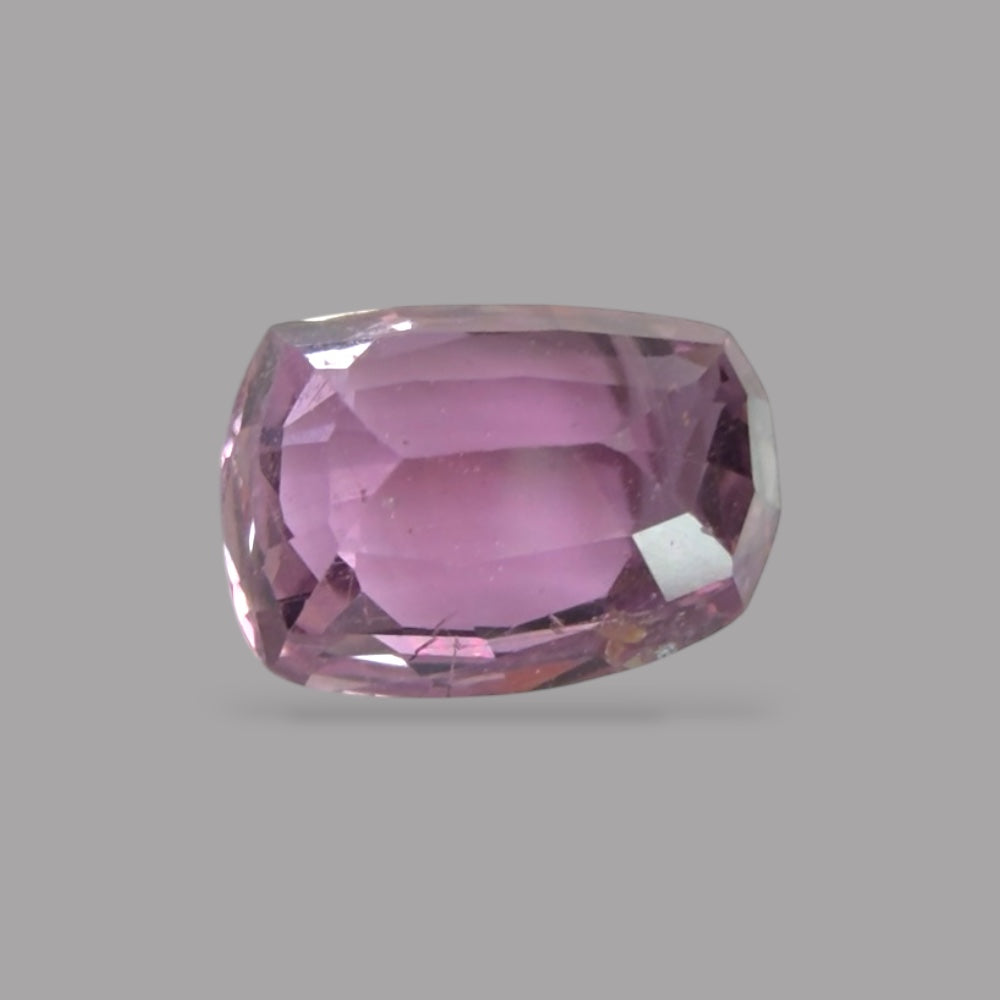 Cushion Cut Shape in Pink Sapphire Gemstone 0.81 Carats & 6.3 x 4.4 mm Size