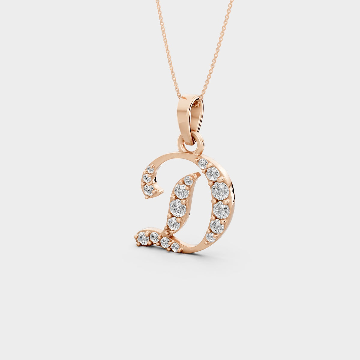 D Initial Pendant