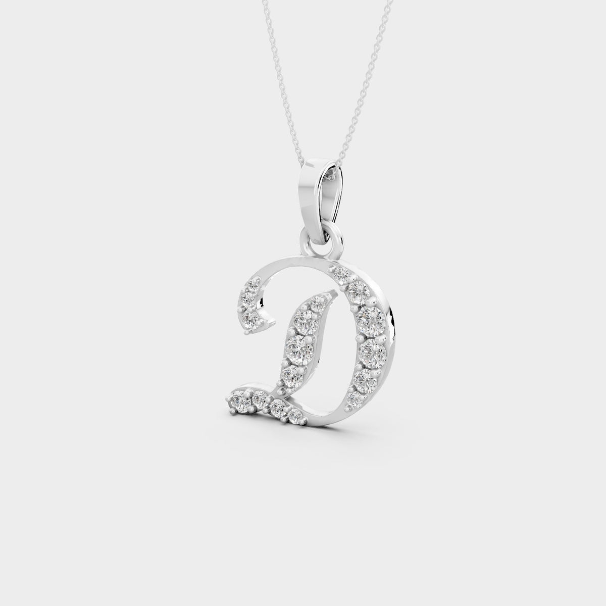 D Initial Pendant