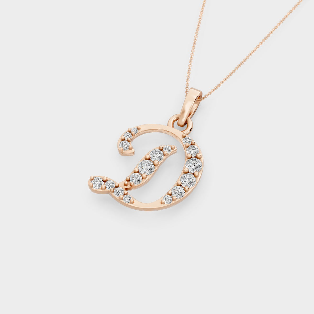 D Initial Pendant