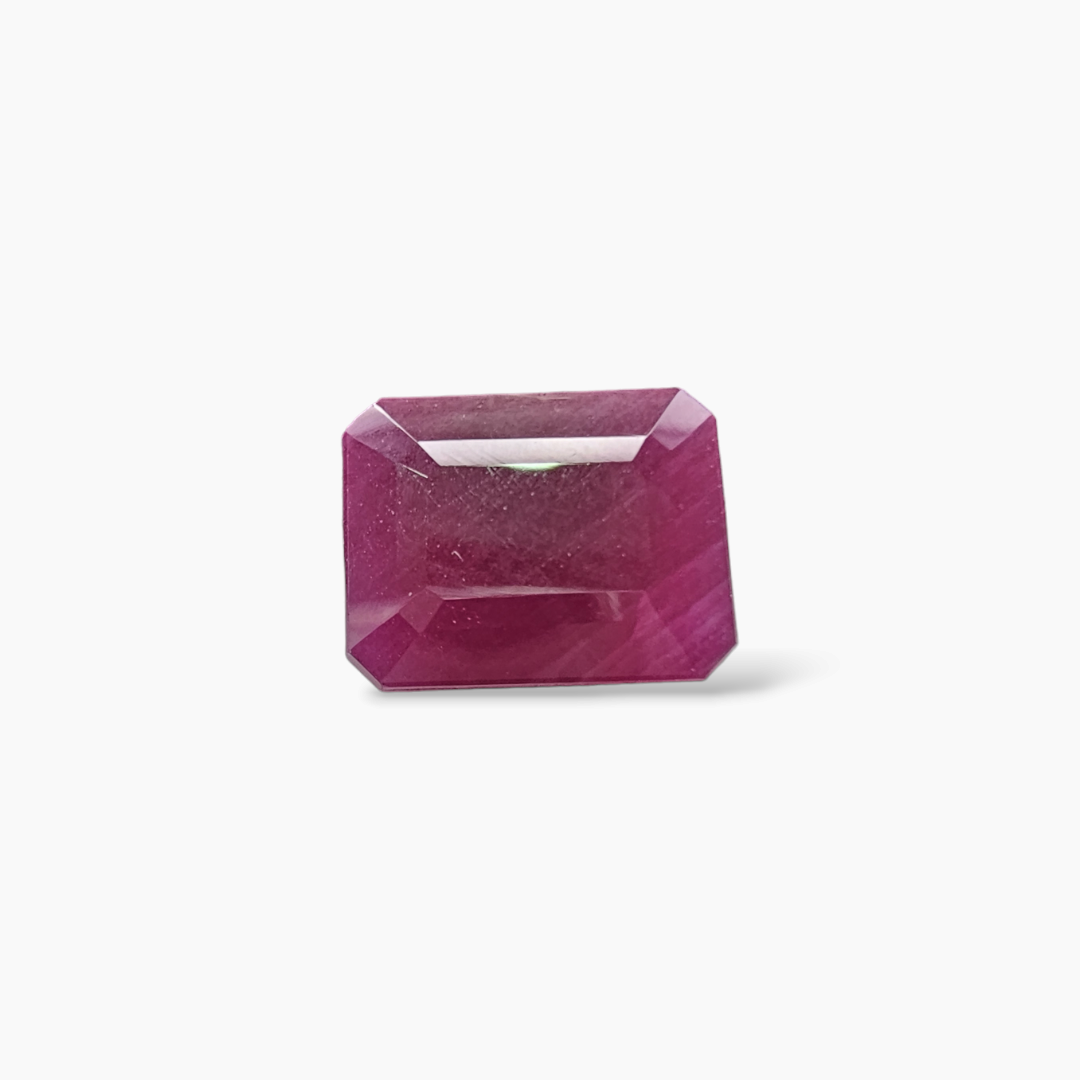 Dazzling 8.72 Carat Octagon Ruby Natural Splendor Pink Hue | Mozambique Origin