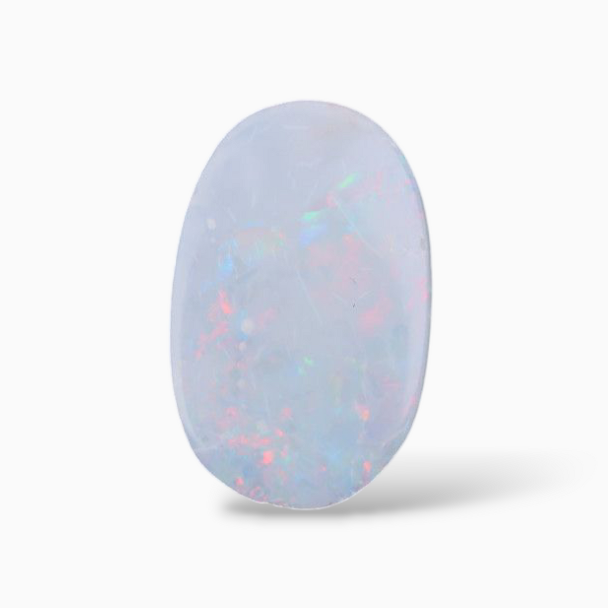 Buy Now Opal Doublet Gemstone 4.44 Carats Oval Cabochon Shape Size 16x7.2mm