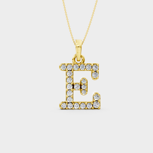 E Initial Pendant