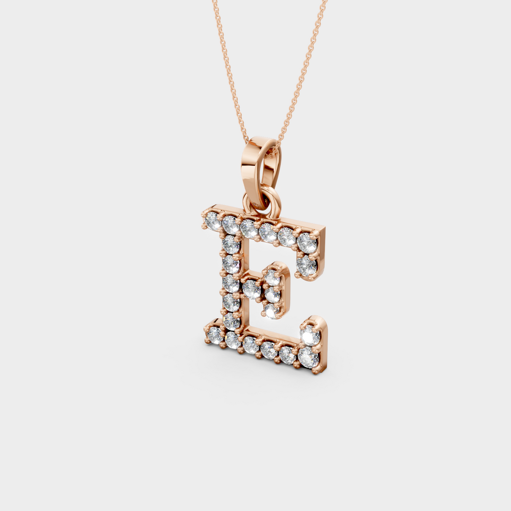 E Initial Pendant
