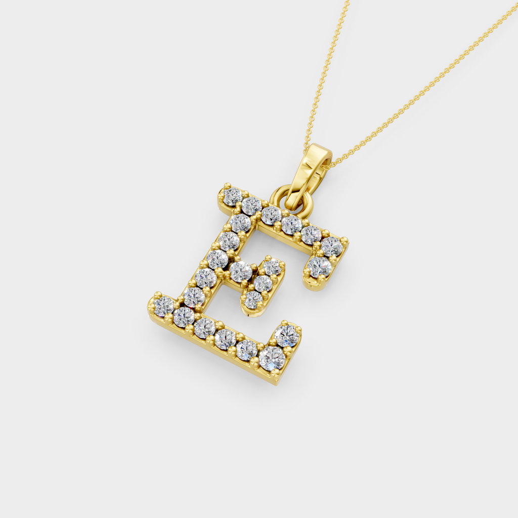 E Initial Pendant