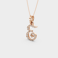 E Gold Necklace