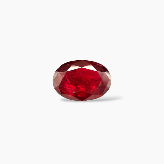 Elegant 1.51 Carat Natural Ruby - Stunning Oval Cut Gem from Mozambique