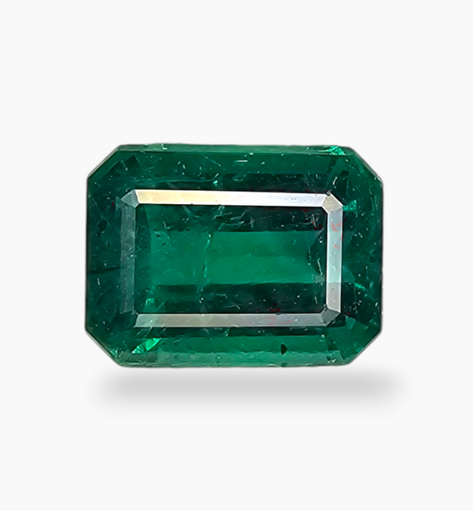 Natural Zambian Emerald Stone 4.31 Carat Emerald Cut Shape Size 11x8.2mm