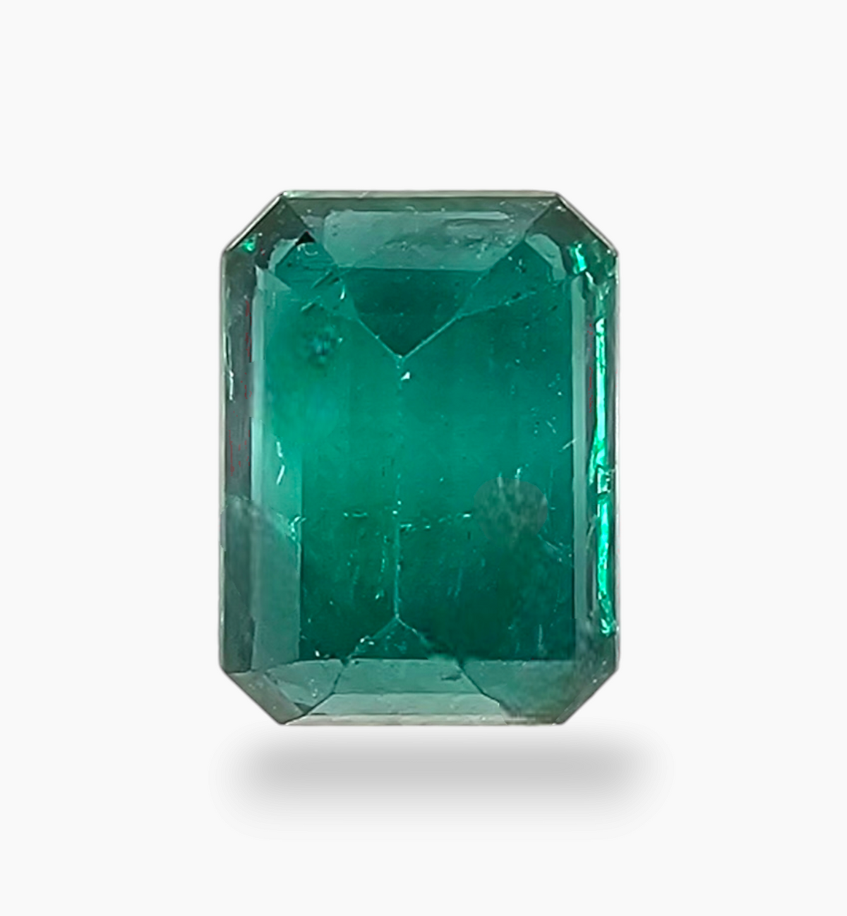 Natural Zambian Emerald Stone 4.31 Carat Emerald Cut Shape Size 11x8.2mm