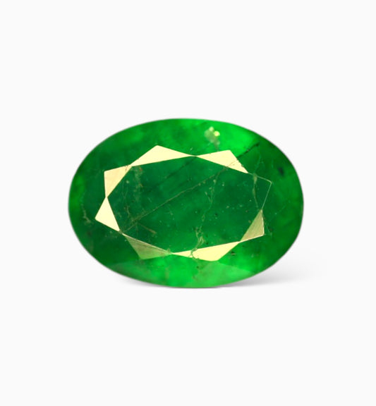 Natural Zambian Emerald Stone 0.16 Carat Pear Shape Size 7.2x5.2mm