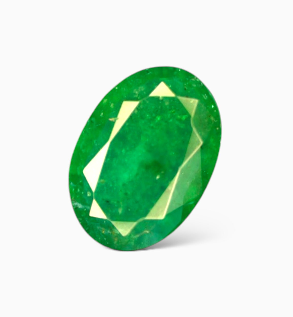 Natural Zambian Emerald Stone 0.44 Carat Oval Shape Size 7x5mm