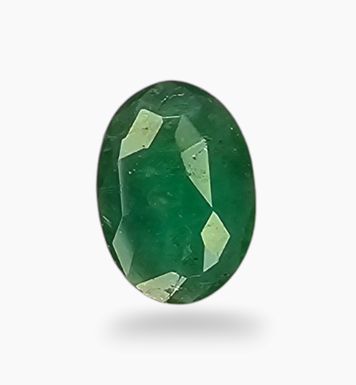 Natural Zambian Emerald Stone 0.46 Carat Oval Shape Size 7x5mm