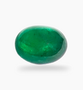 Natural Zambian Emerald Stone 2.02 Carat Oval Cabochon Shape Size 9x6.7mm
