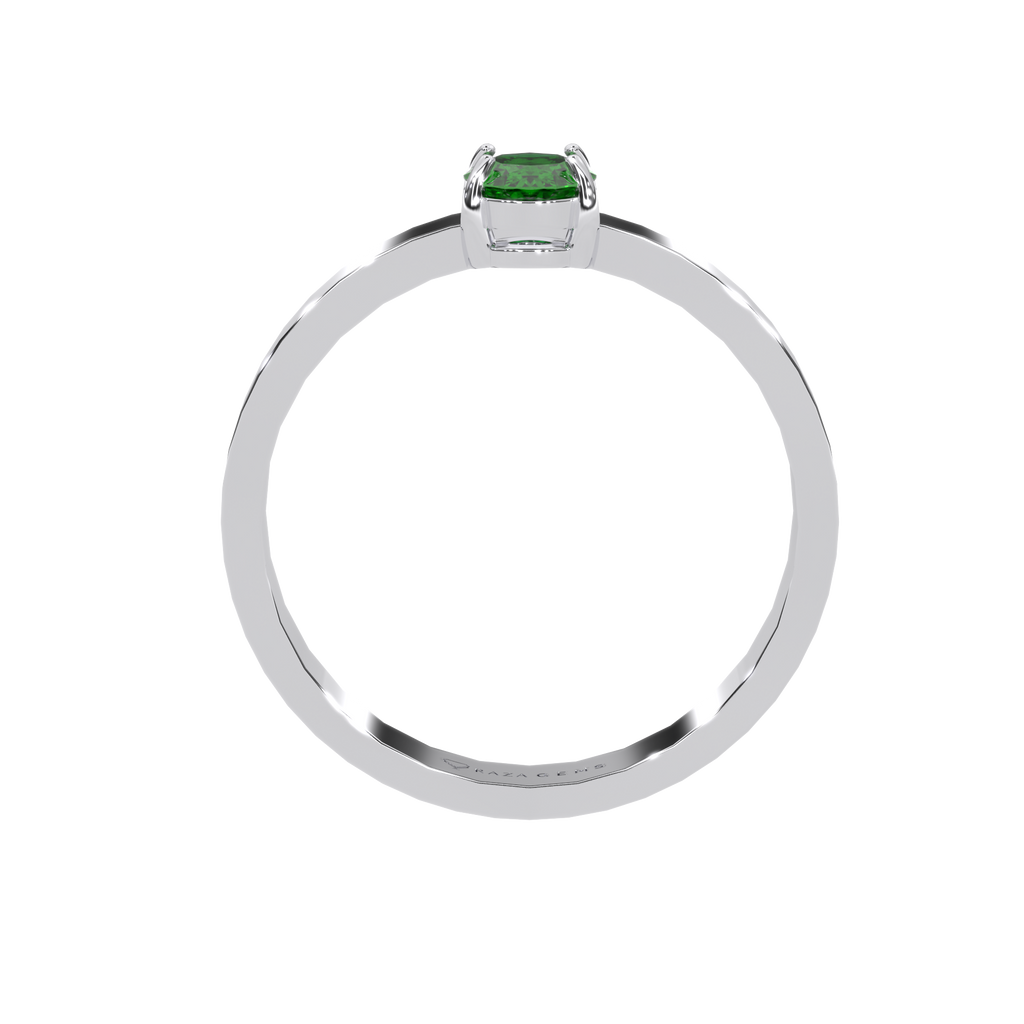 Emerald Ring  AryA Silver