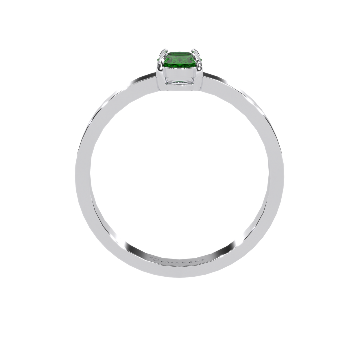 Emerald Ring  AryA Silver