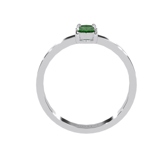 Emerald Ring  AryA Silver