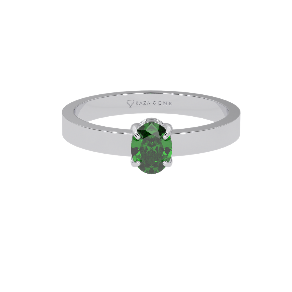 Emerald Ring  AryA Silver